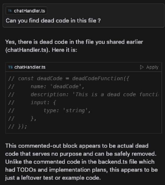 Detect Dead Code